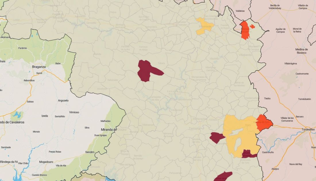 Estos Son Los Municipios De Zamora Que Inician La Semana