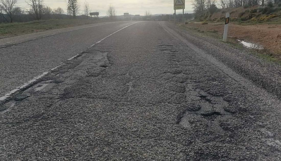 Denuncian El Estado Lamentable Del Tramo De La Carretera N Entre