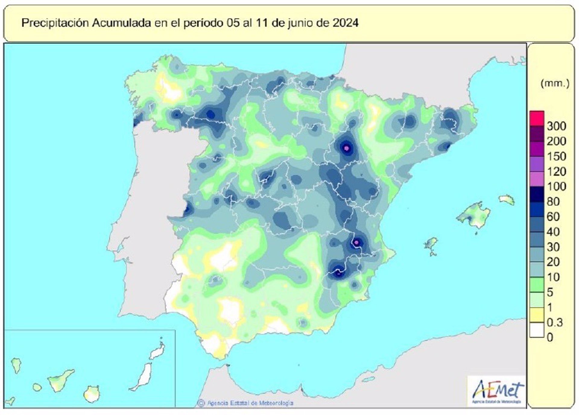 Las Lluvias Acumuladas Desde Octubre Est N Un Por Encima De Su Valor