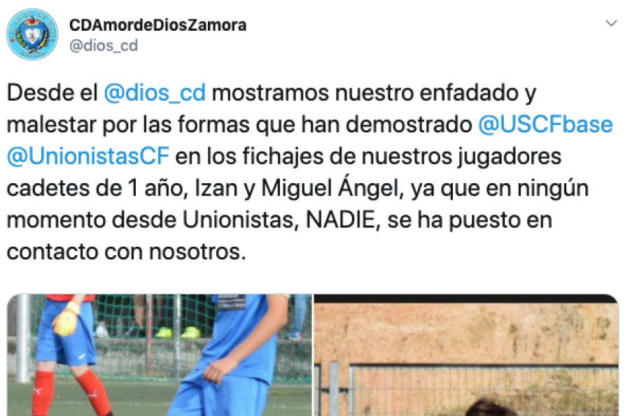 El Cd Amor De Dios Muestra Su Malestar Despu S De Que Unionistas Le