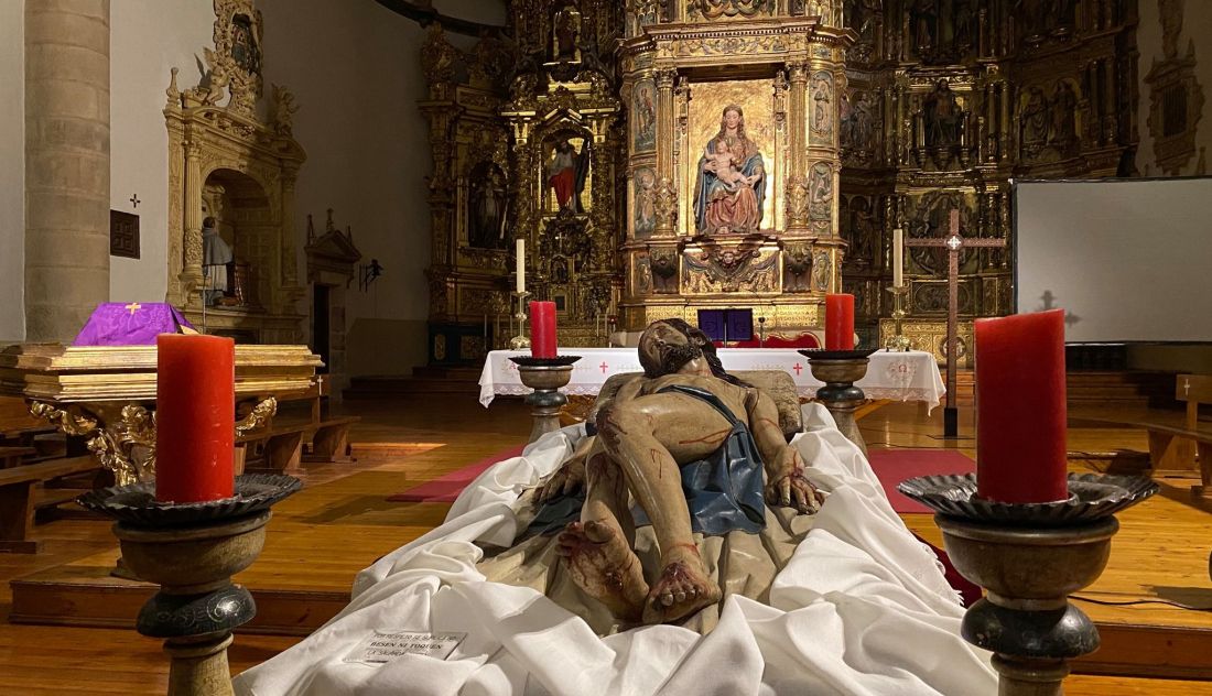 Jesús Yacente acercará el primer Vía Crucis a los hermanos residentes