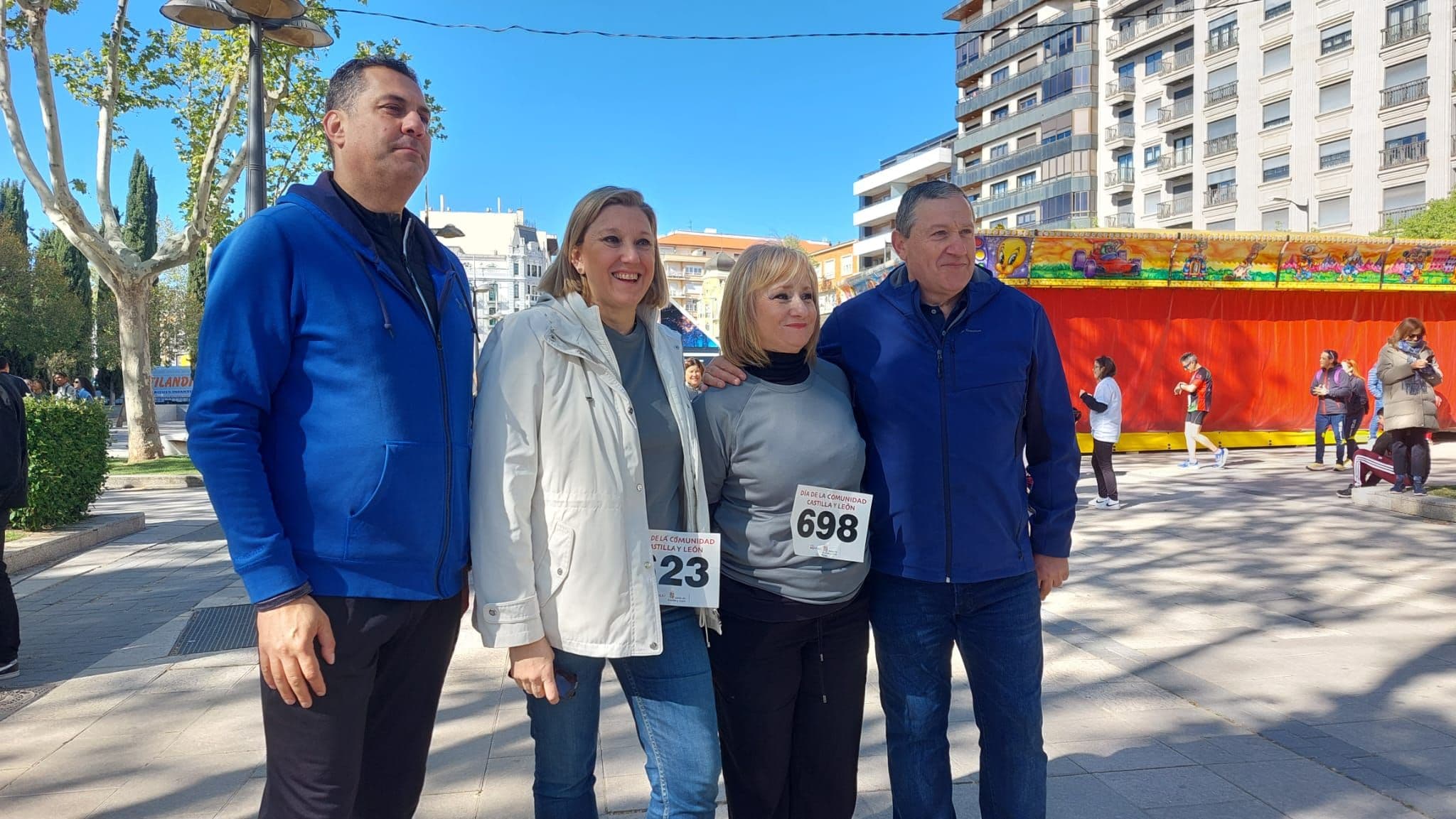 Isabel Blanco, en los actos por el día de la Comunidad en Zamora