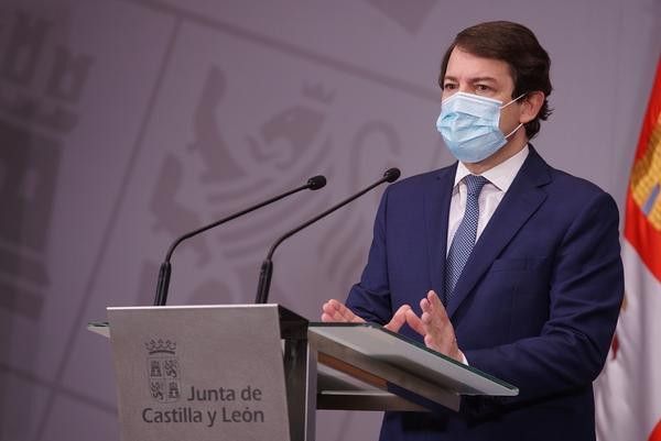 Mañueco apela a avanzar juntos para la recuperación económica y social tras la pandemia