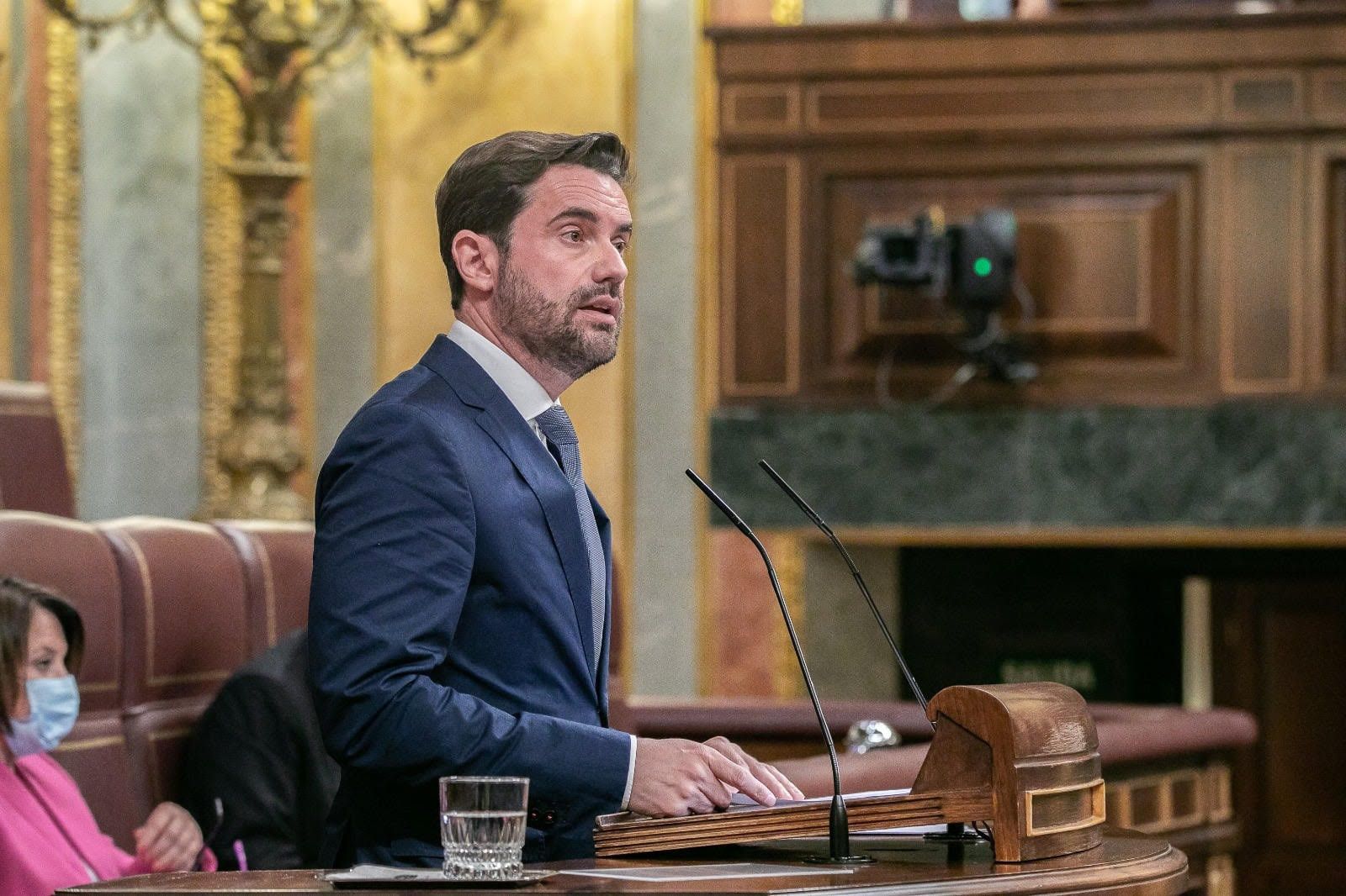 Antidio Fagúndez en el Pleno del Congreso