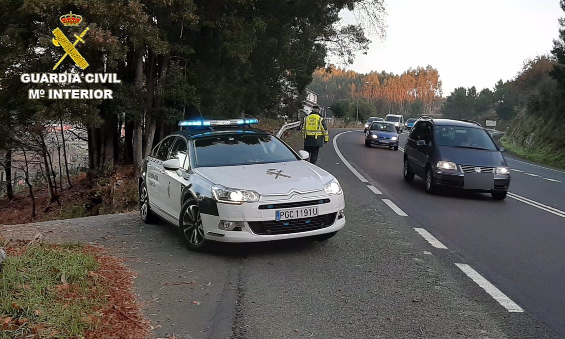 Control de la Guardia Civil