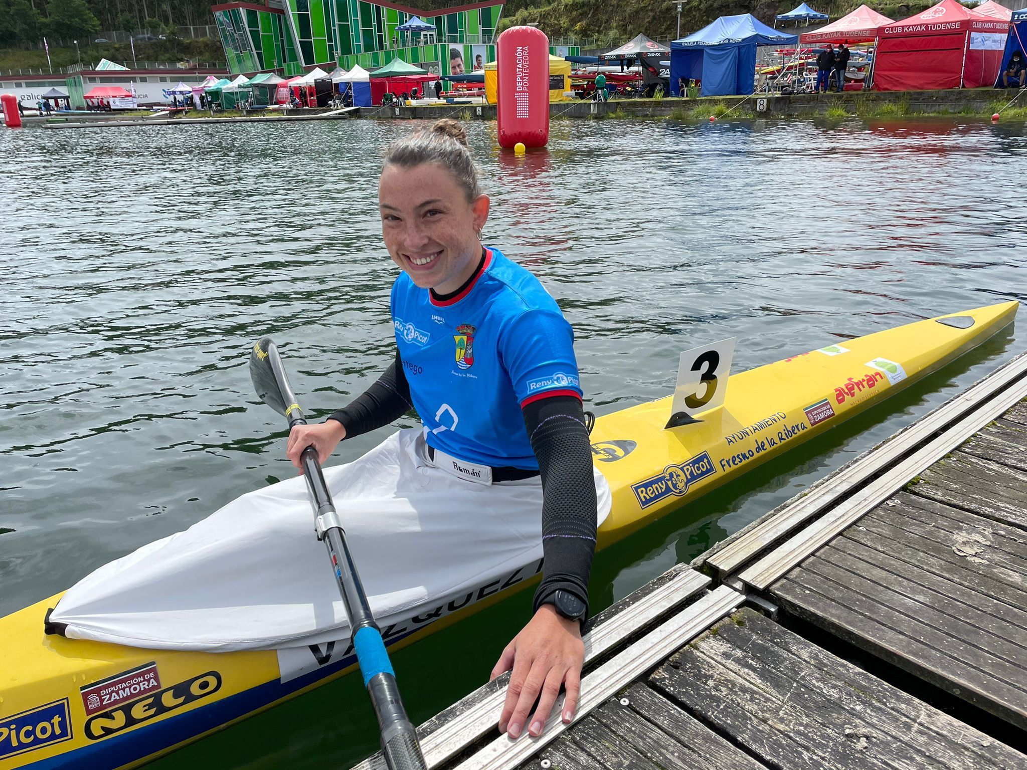 Mirella Vázquez, subcampeona de la Copa de España en el K-1 200