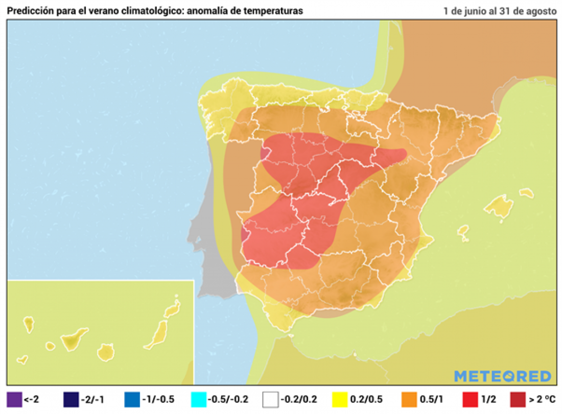 Verano 2021: Zamora podría tener temperaturas de hasta 2 grados por encima de la media