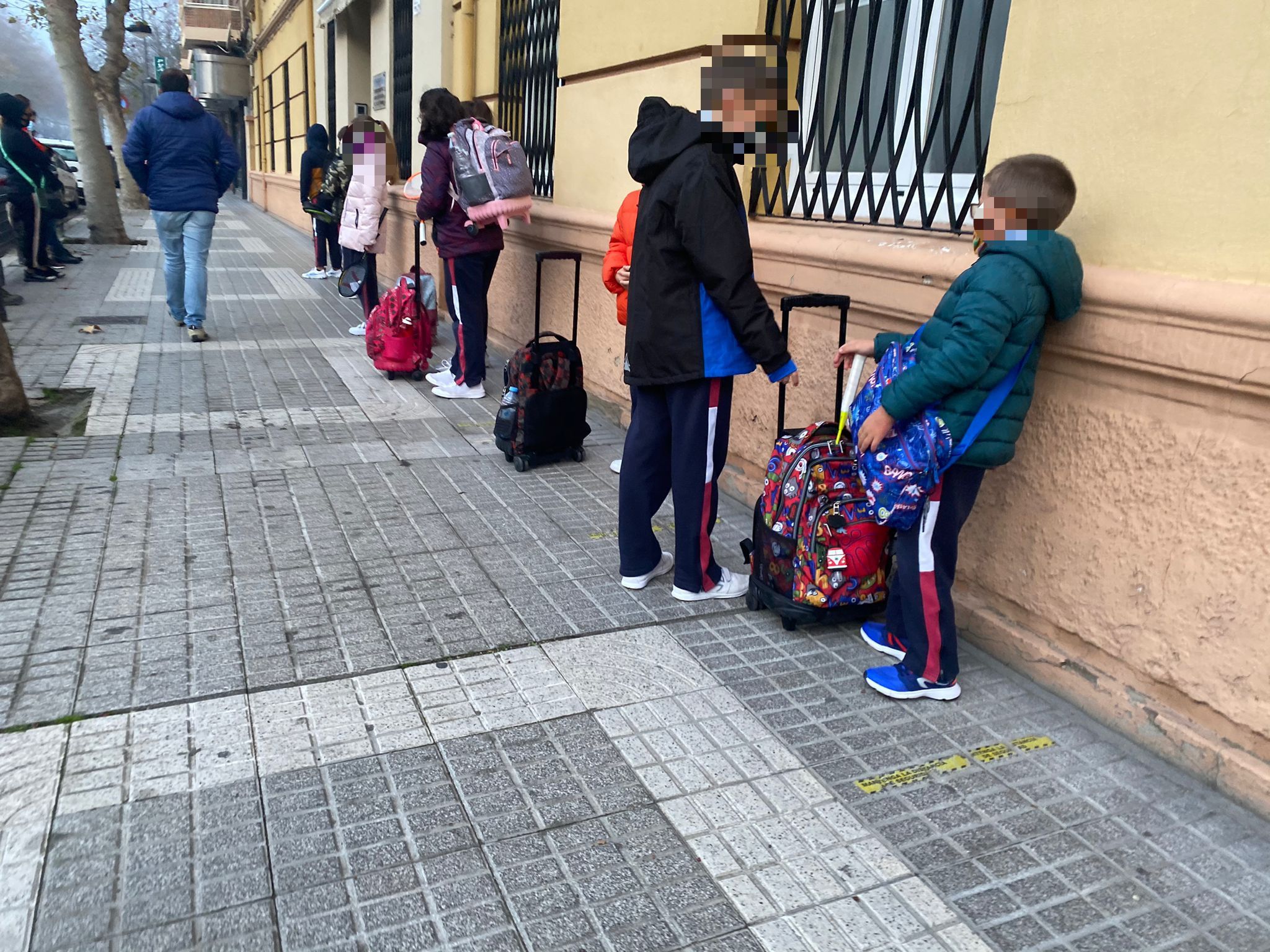 Últimas jornadas en el colegio San José en Zamora. Archivo