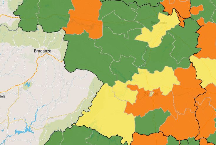 Mapa del coronavirus en Zamora: dos zonas regresan a riesgo máximo tras el aumento de casos