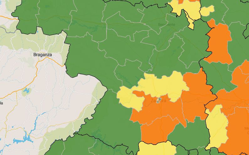 Mapa del coronavirus en Zamora actualizado este miércoles