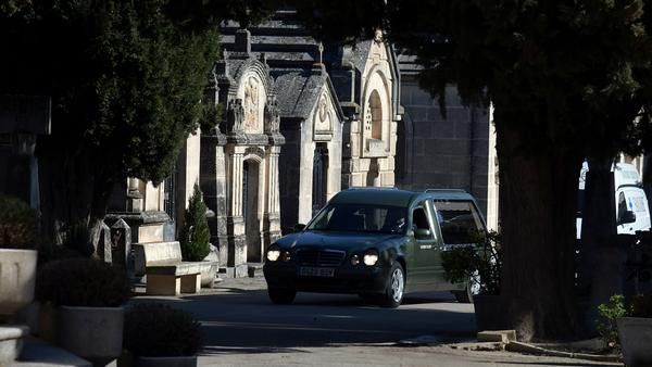 Funeral en el Cementerio de Salamanca