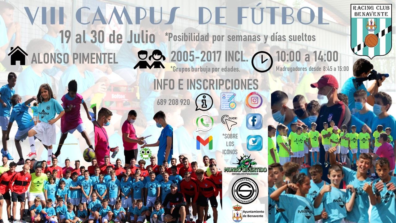 Cartel VIII Campus Racing Benavente