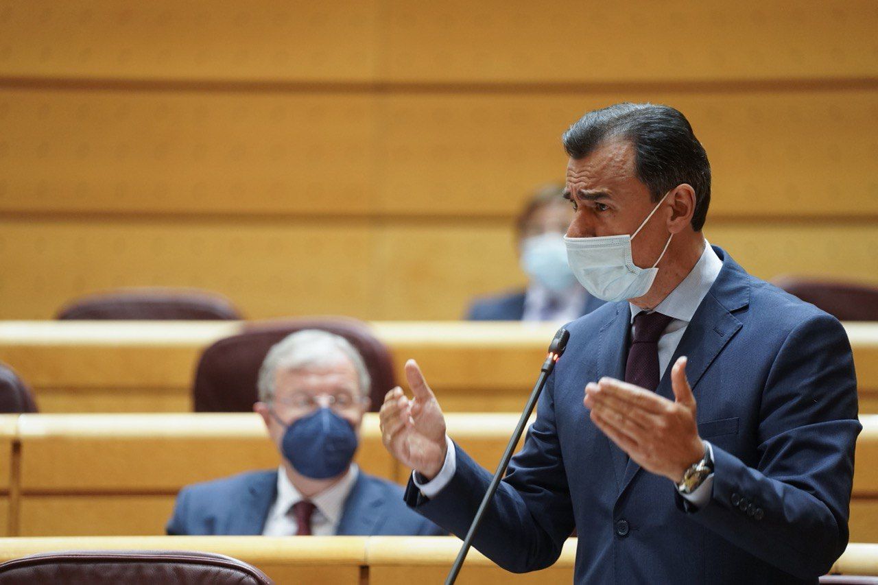 Maíllo durante su intervención