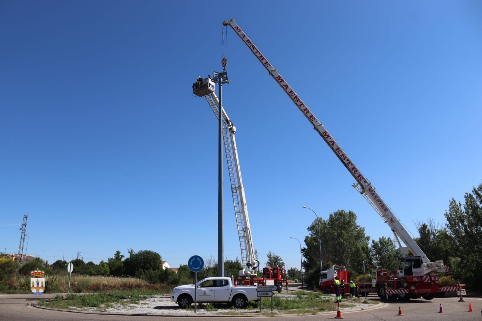 Instalación farola