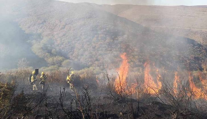 Imagen de archivo de un incendio