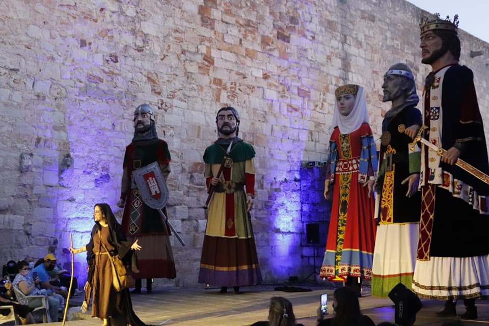 Un momento de la teatralización de La Asamblea de los Muertos