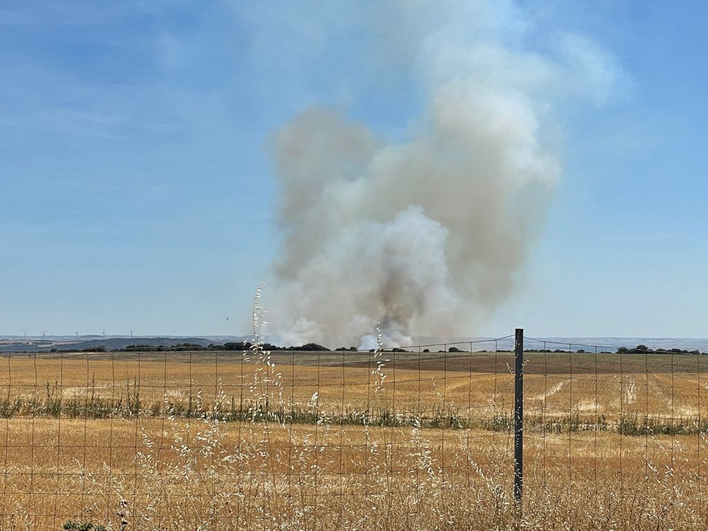 Imagen de archivo de un incendio