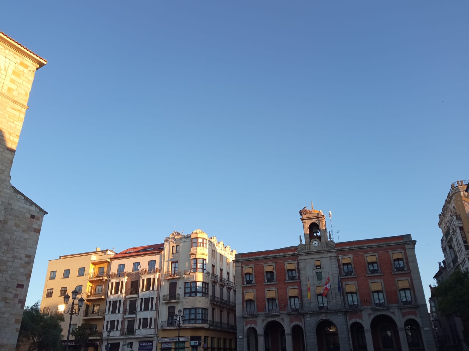 Cielo despejado en Zamora