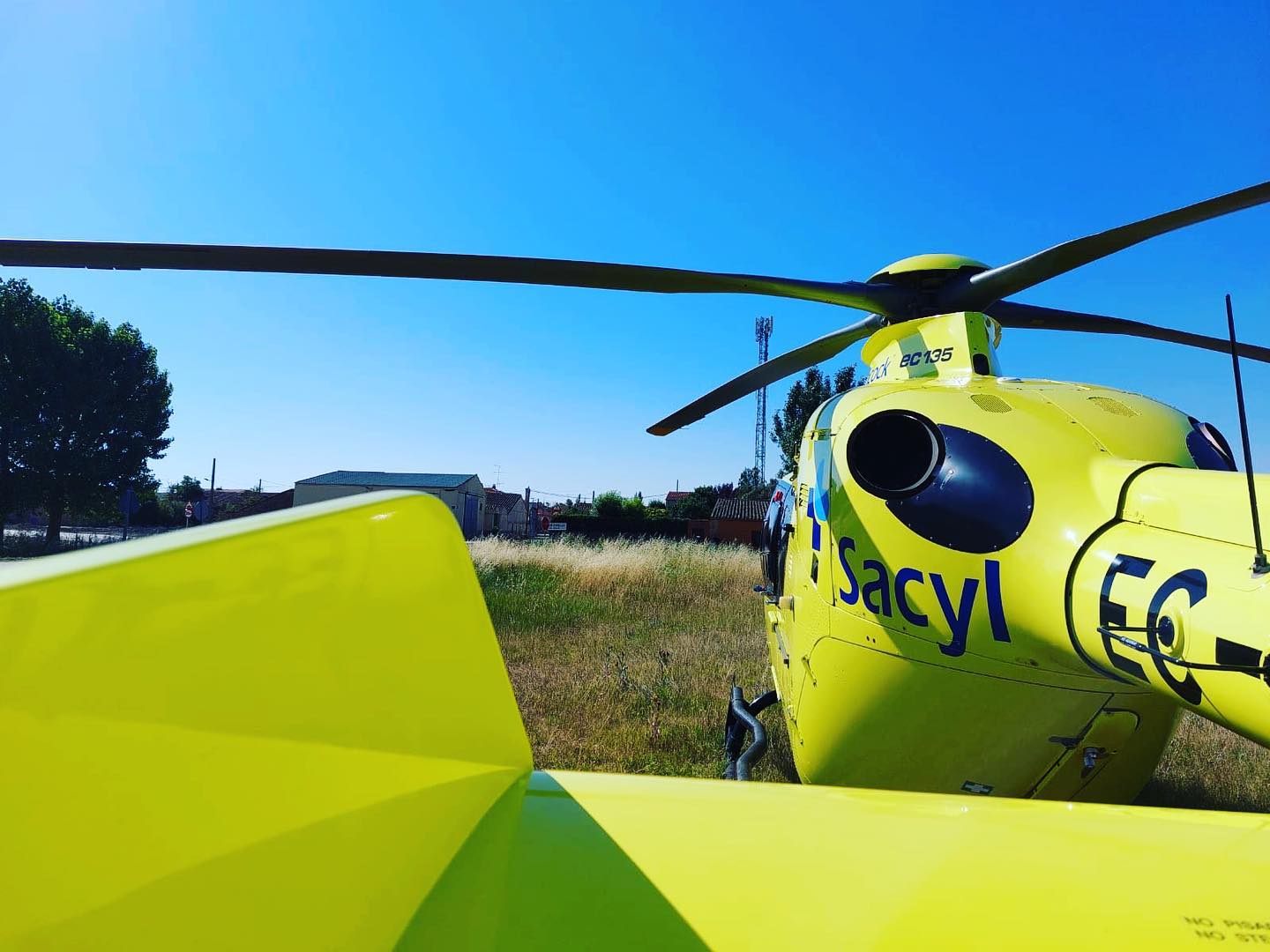 Helicóptero medicalizado de Salamanca FB