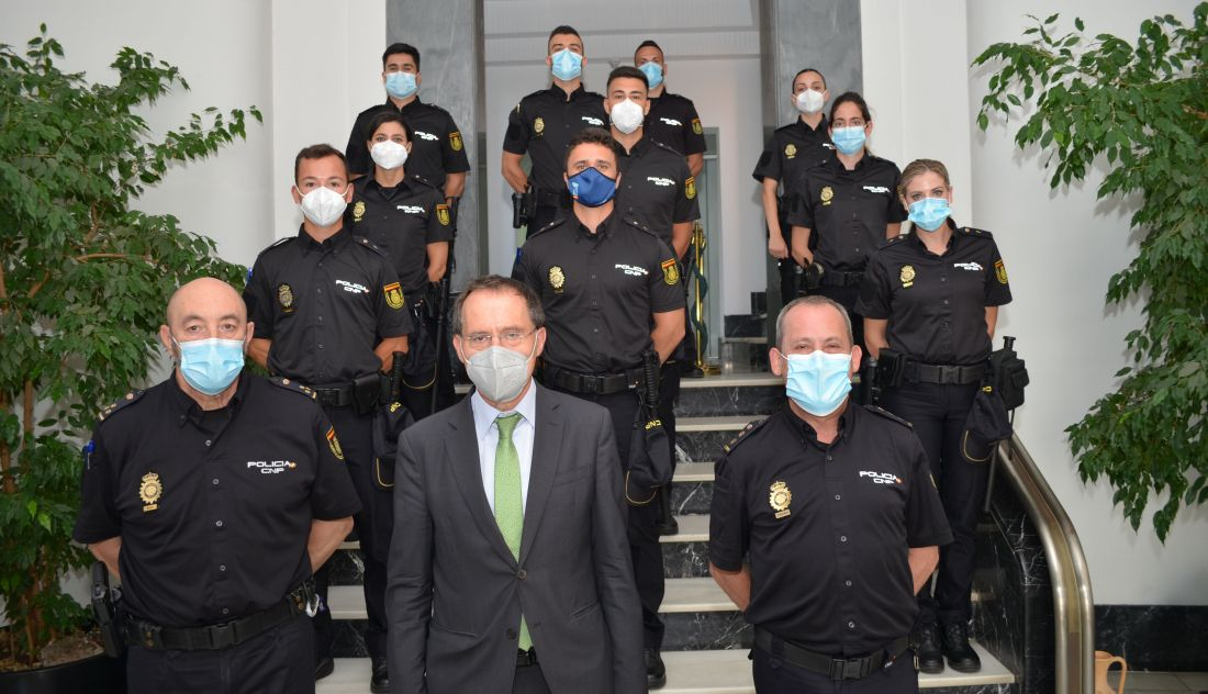 La Comisaria de Zamora recibe a nueve policías nacionales...