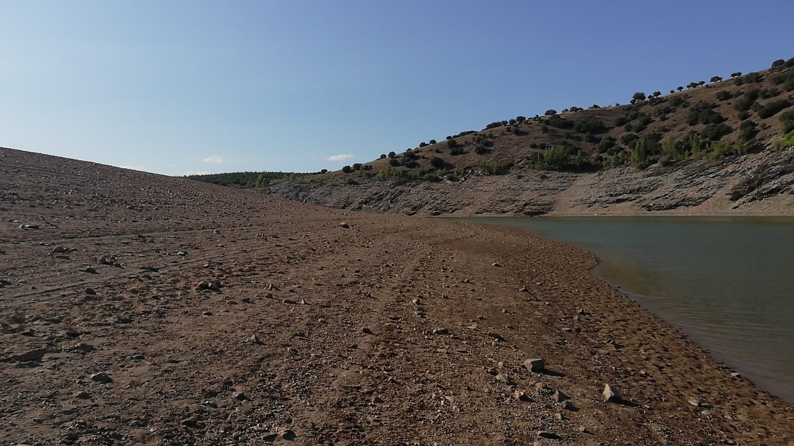 Estado actual del embalse de Ricobayo