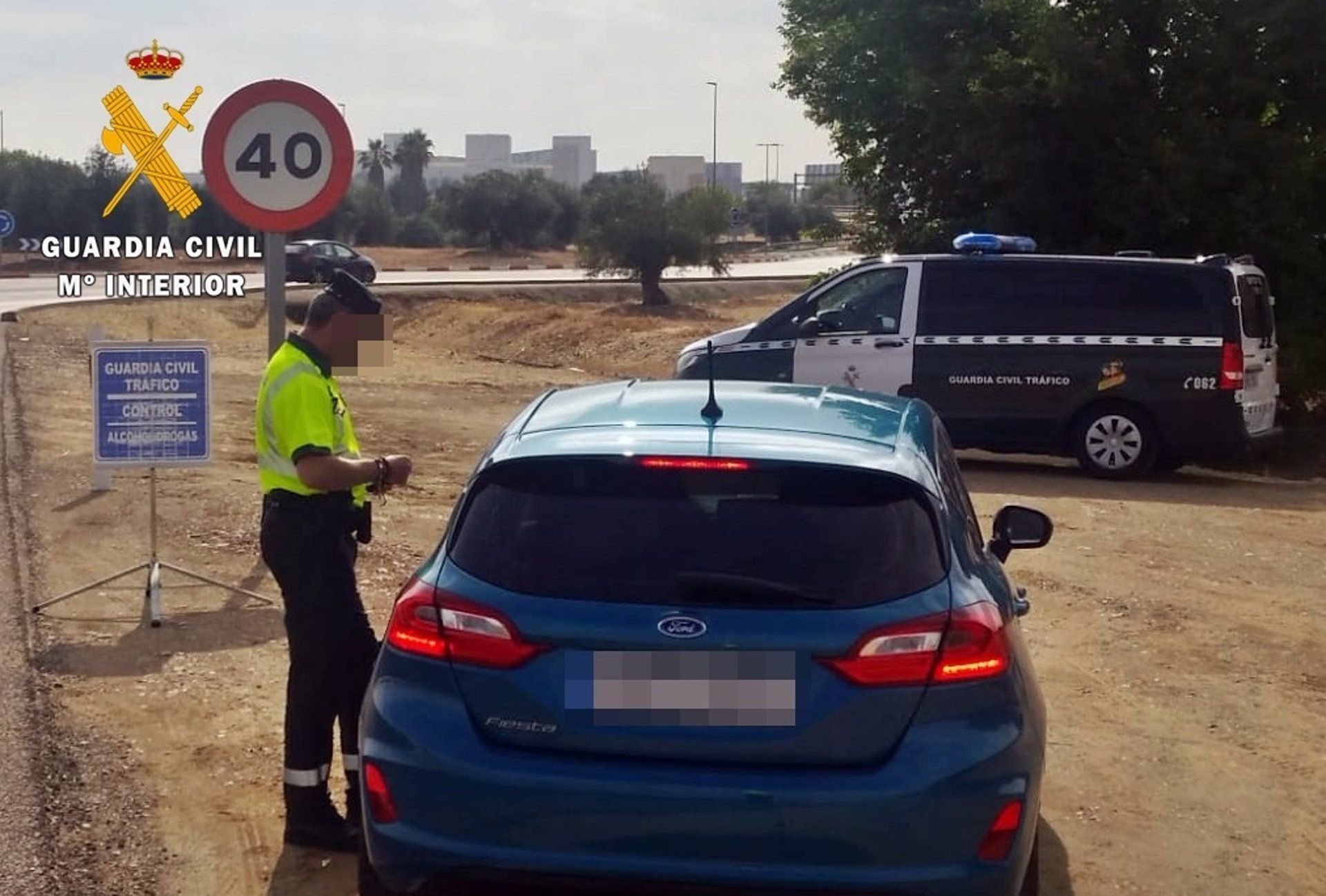 Control de la Guardia Civil. EP