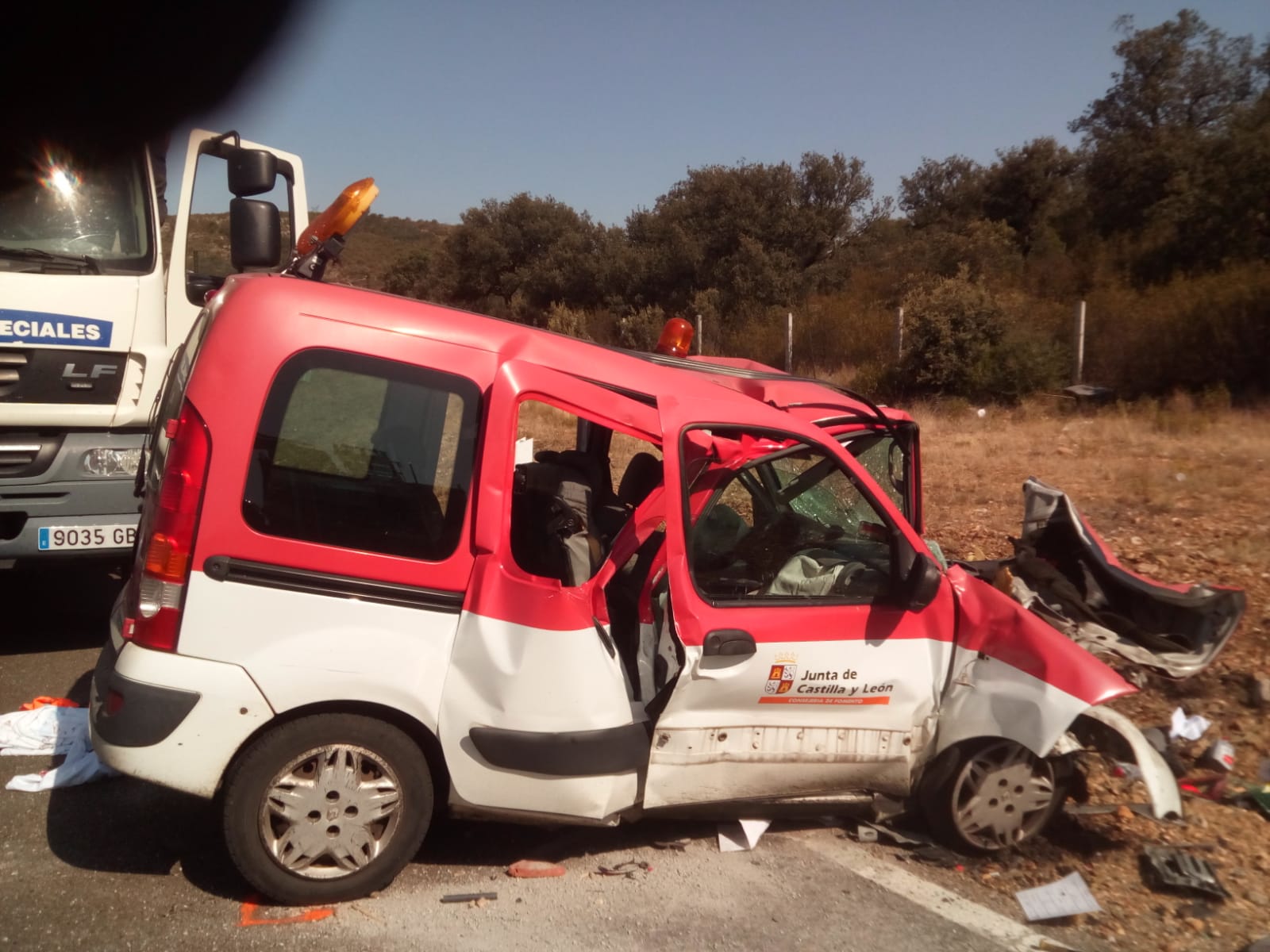 Accidente Moreruela de Tábara