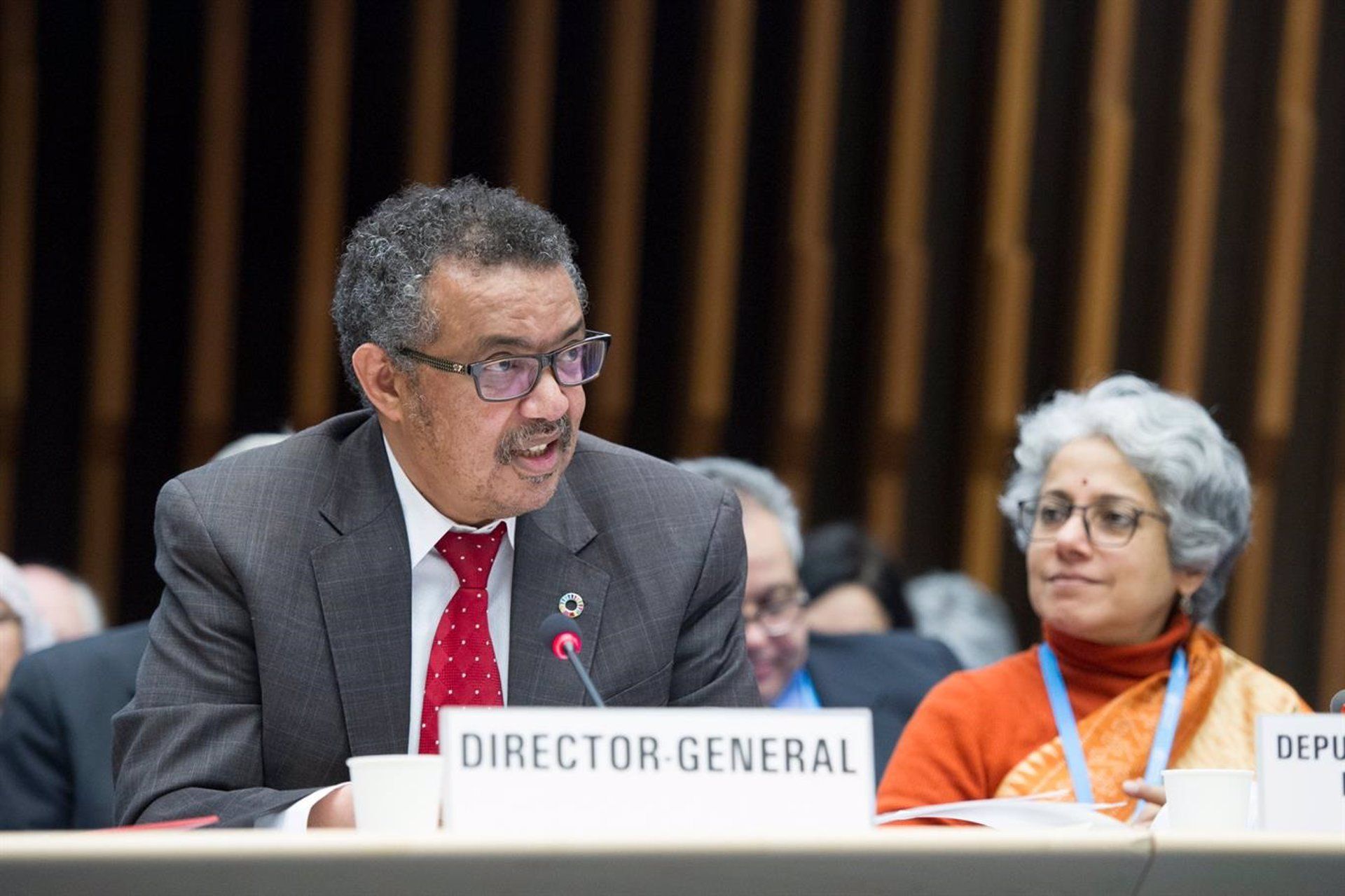 El director general de la OMS, Tedros Adhanom Ghebreyesus. EP