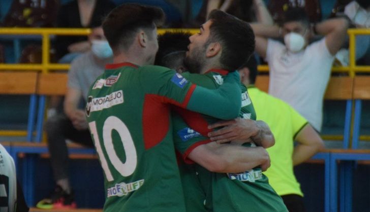 Jugadores del InterSala Zamora celebran un gol la pasada temporada