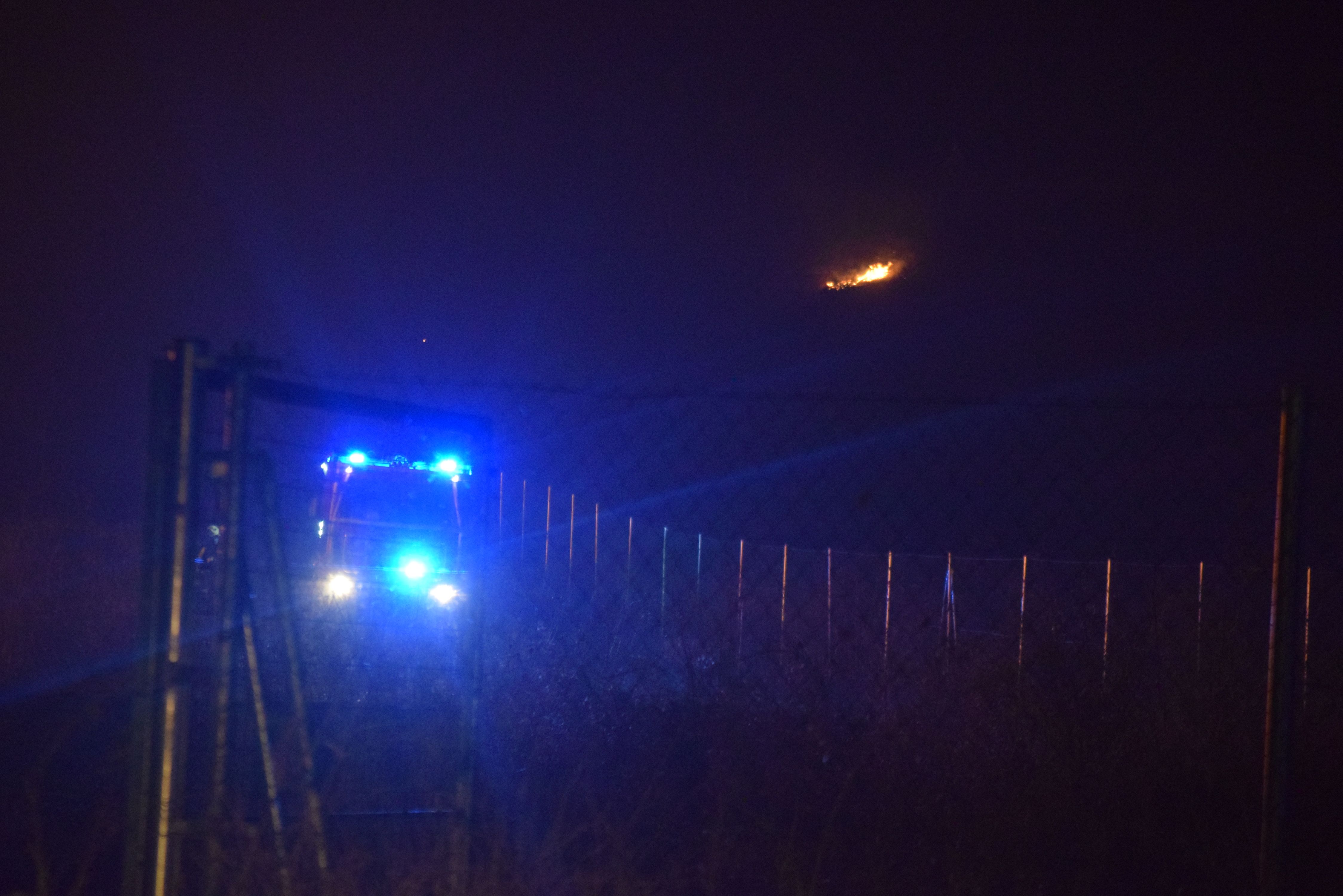 Incencdio nocturno en Zamora