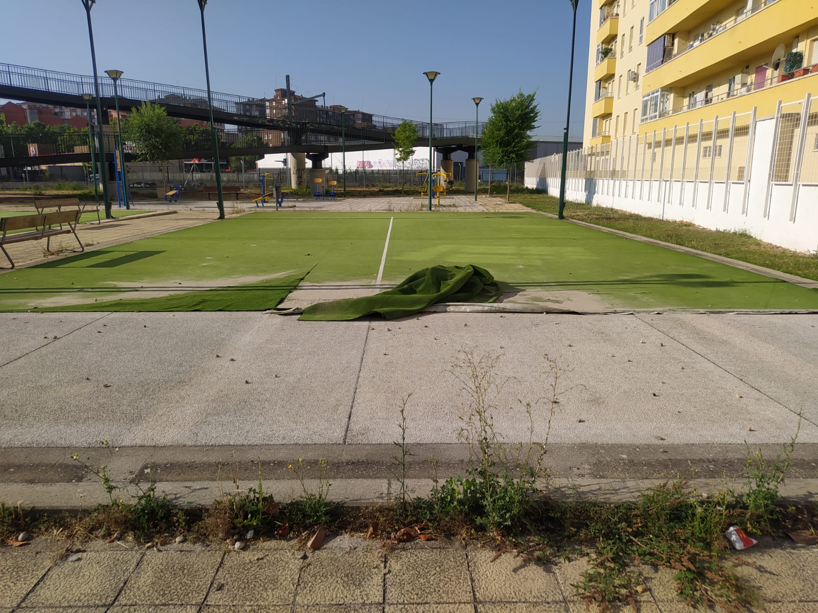 Pistas de pádel en Peña Trevinca