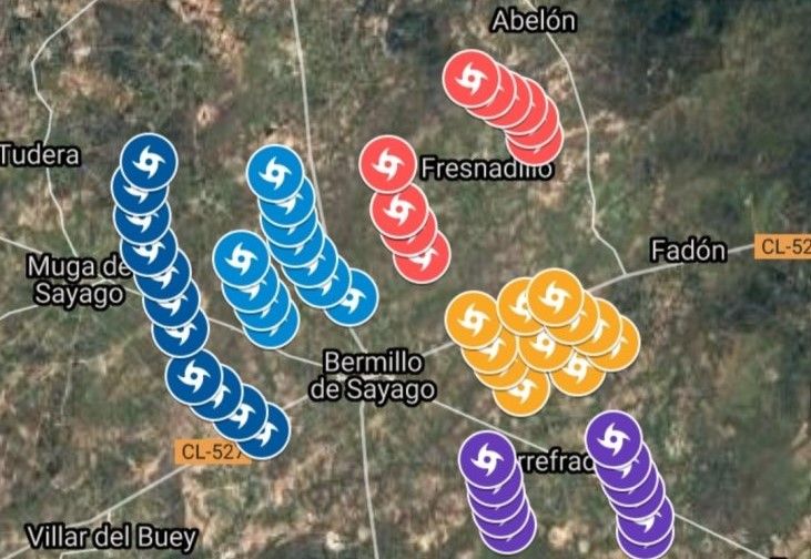 Mapa elaborado por GuíaSayago