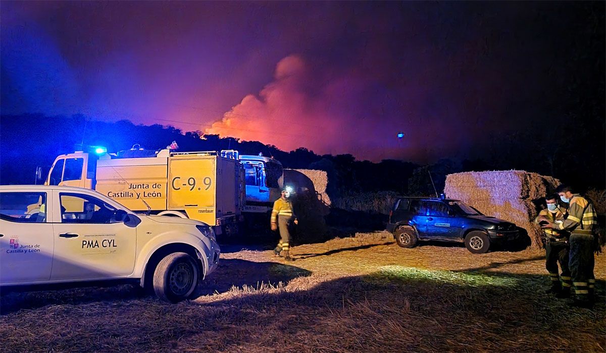 Incendio de Carracedo de Vidriales