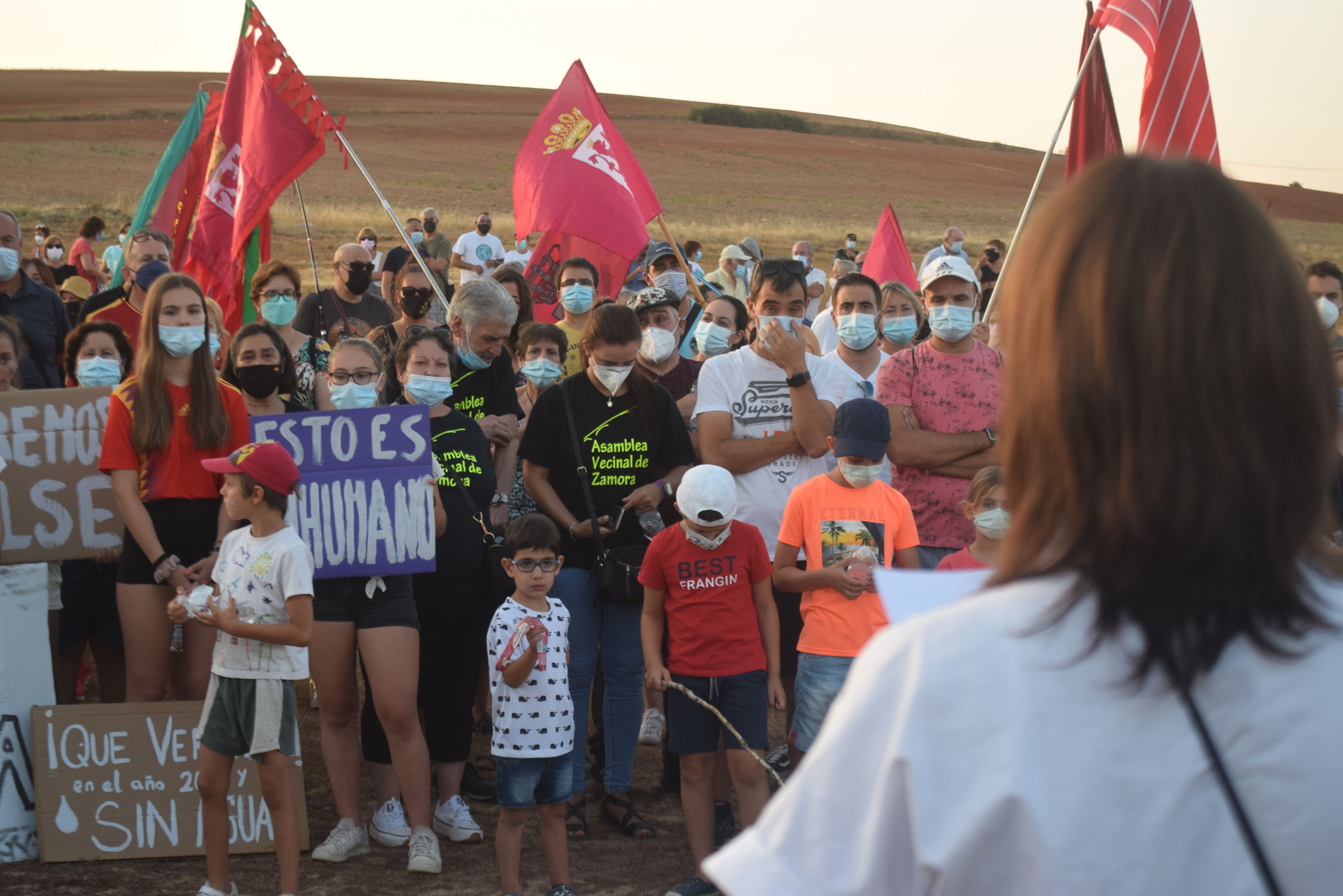 El emotivo mensaje desde Palacios del Pan tras la masiva participación en la protesta por el vaciado de Ricobayo