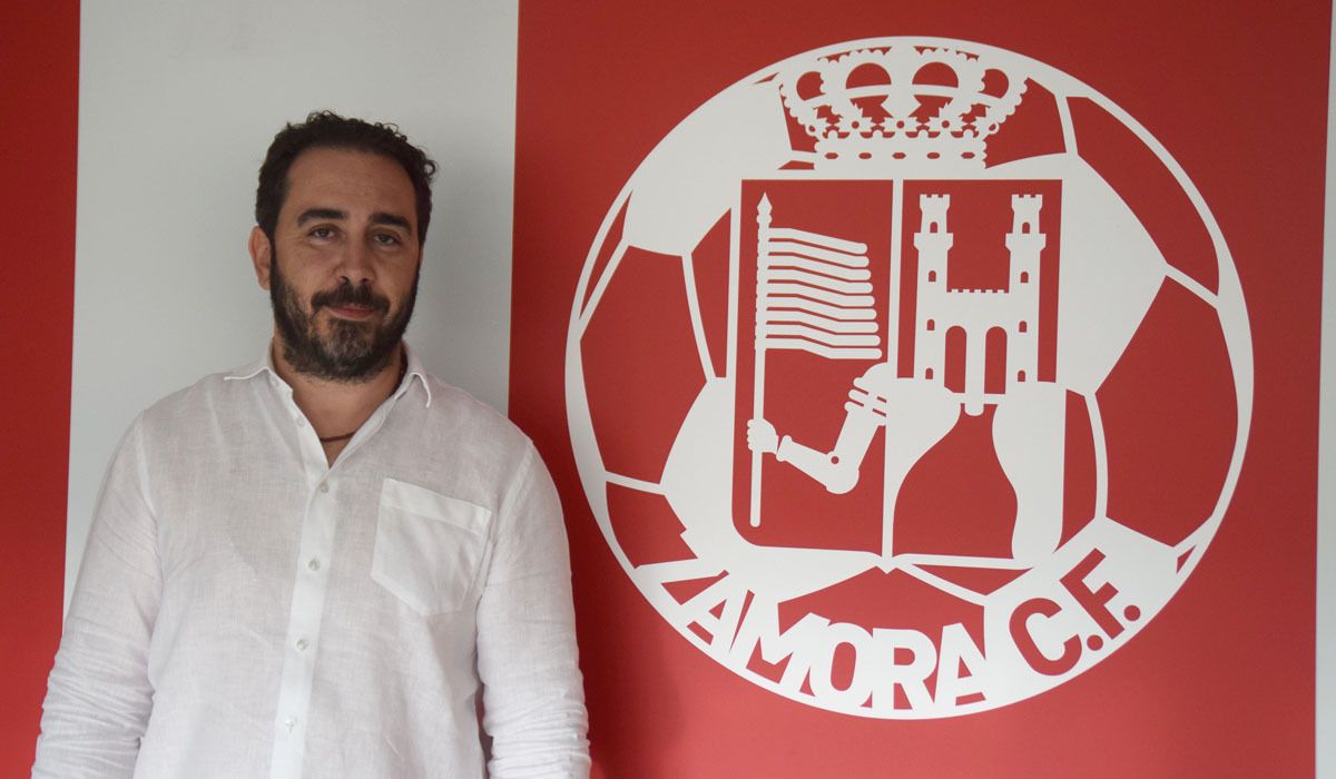 El presidente del Zamora CF, Víctor de Aldama.