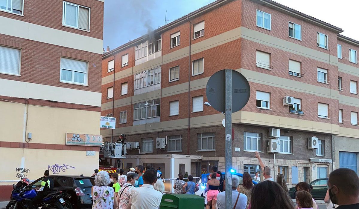 Incendio de la vivienda