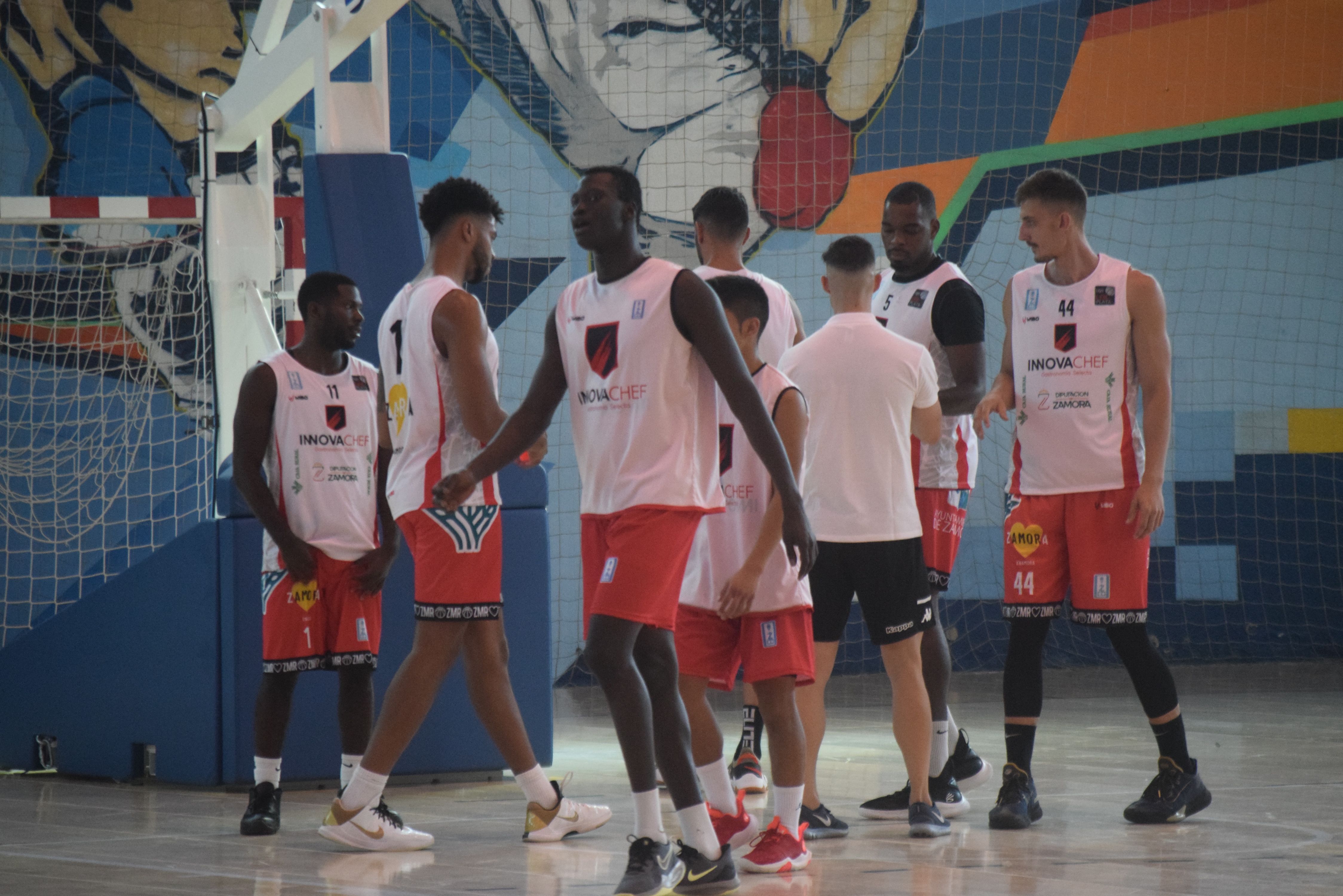 Entrenamiento del CB Zamora Enamora