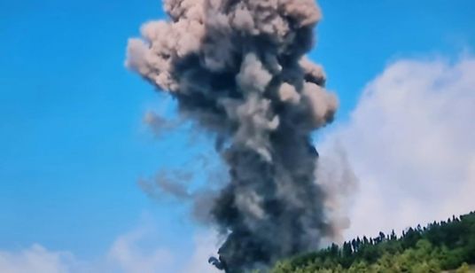 Erupción de un volcán en la isla canaria de La Palma