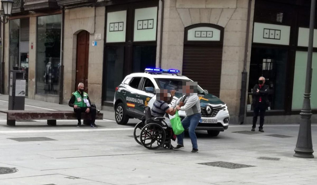 Agresión en pleno centro de Zamora