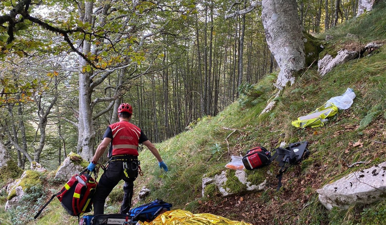 Fallece un senderista mientras realizaba una ruta por el Parque Natural de los Collados del Asón