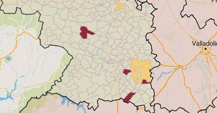 Municipios en riesgo este martes