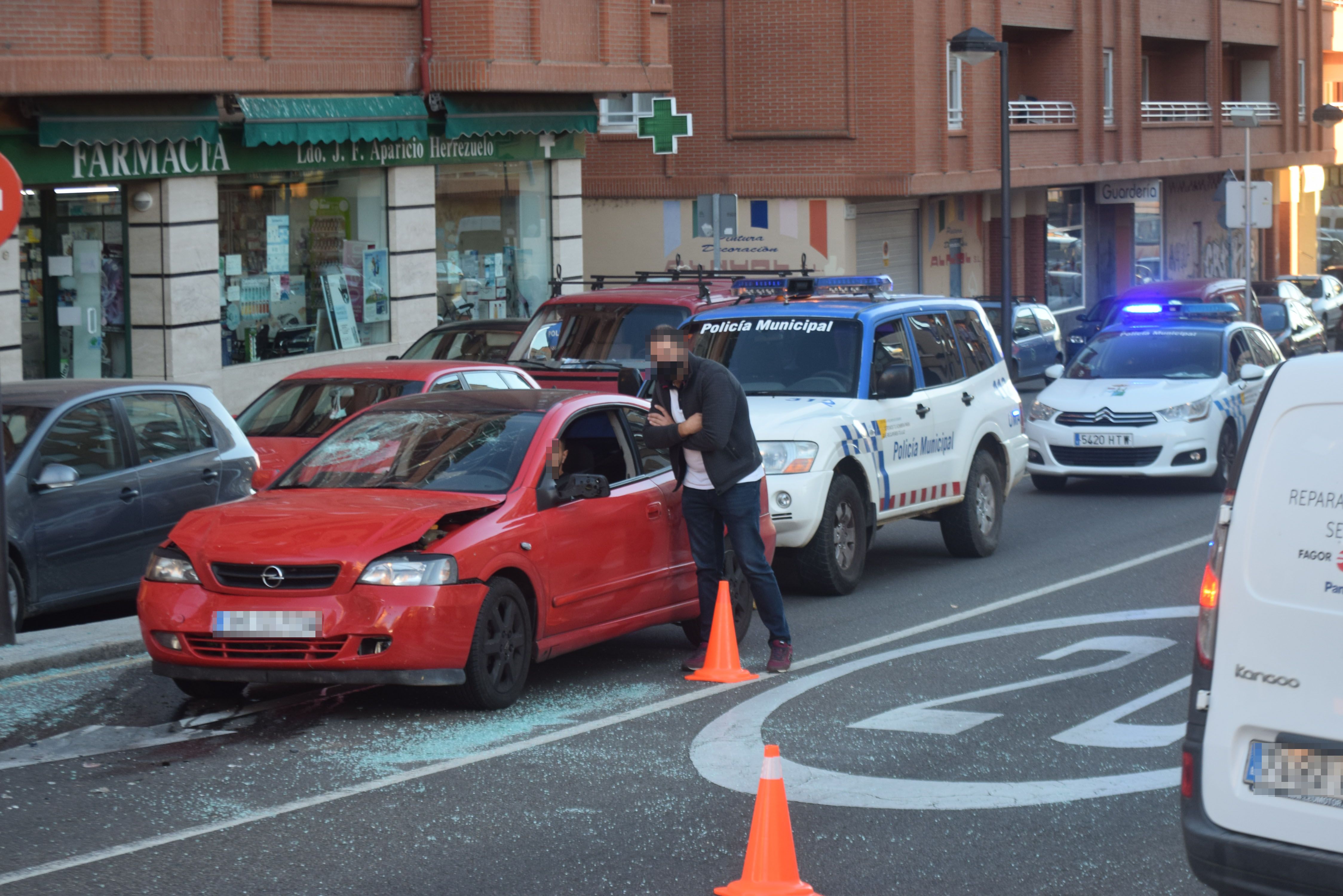 Accidente en Avenida Portugal