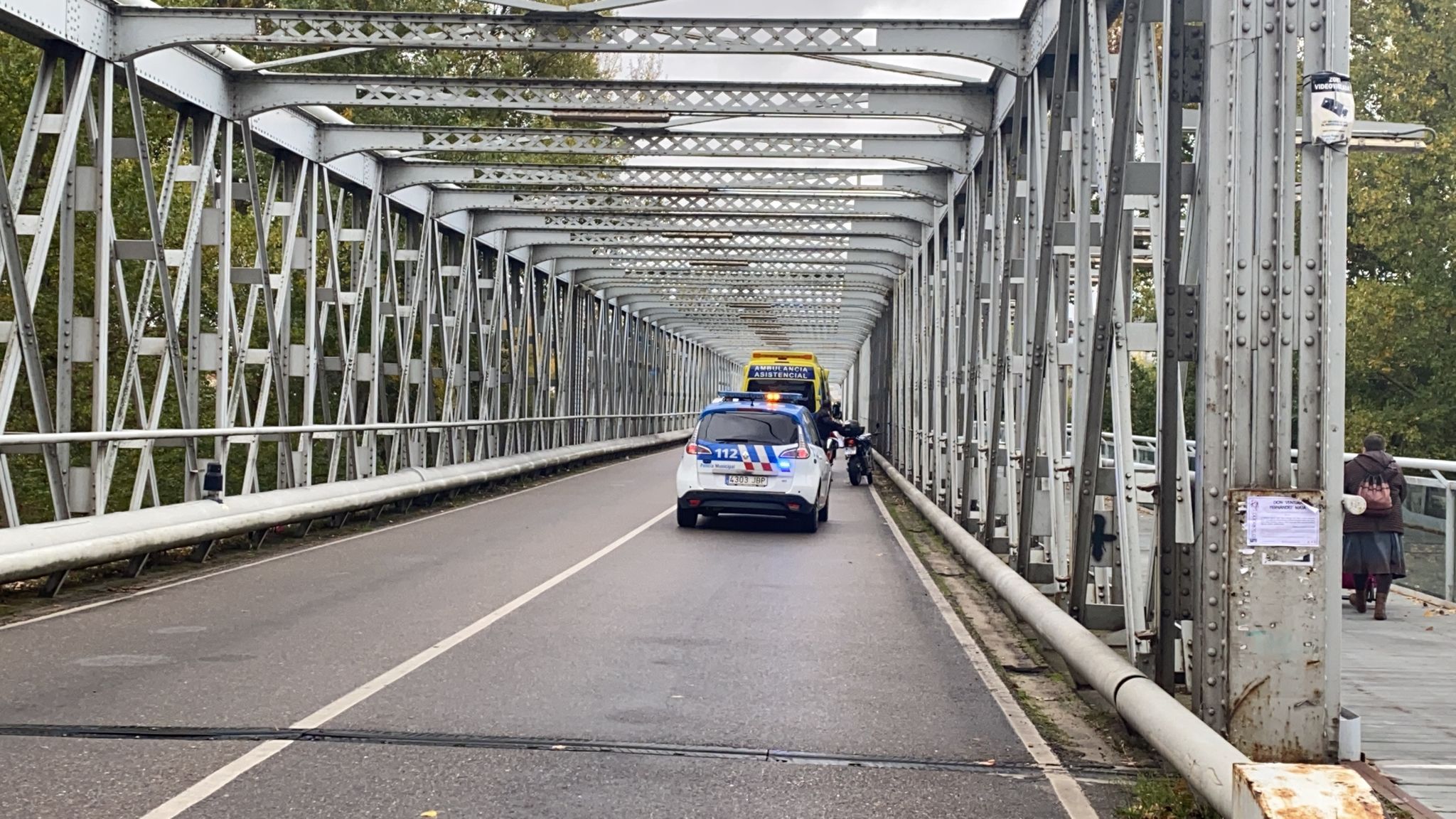 Accidente en el puente de Hierro (2)