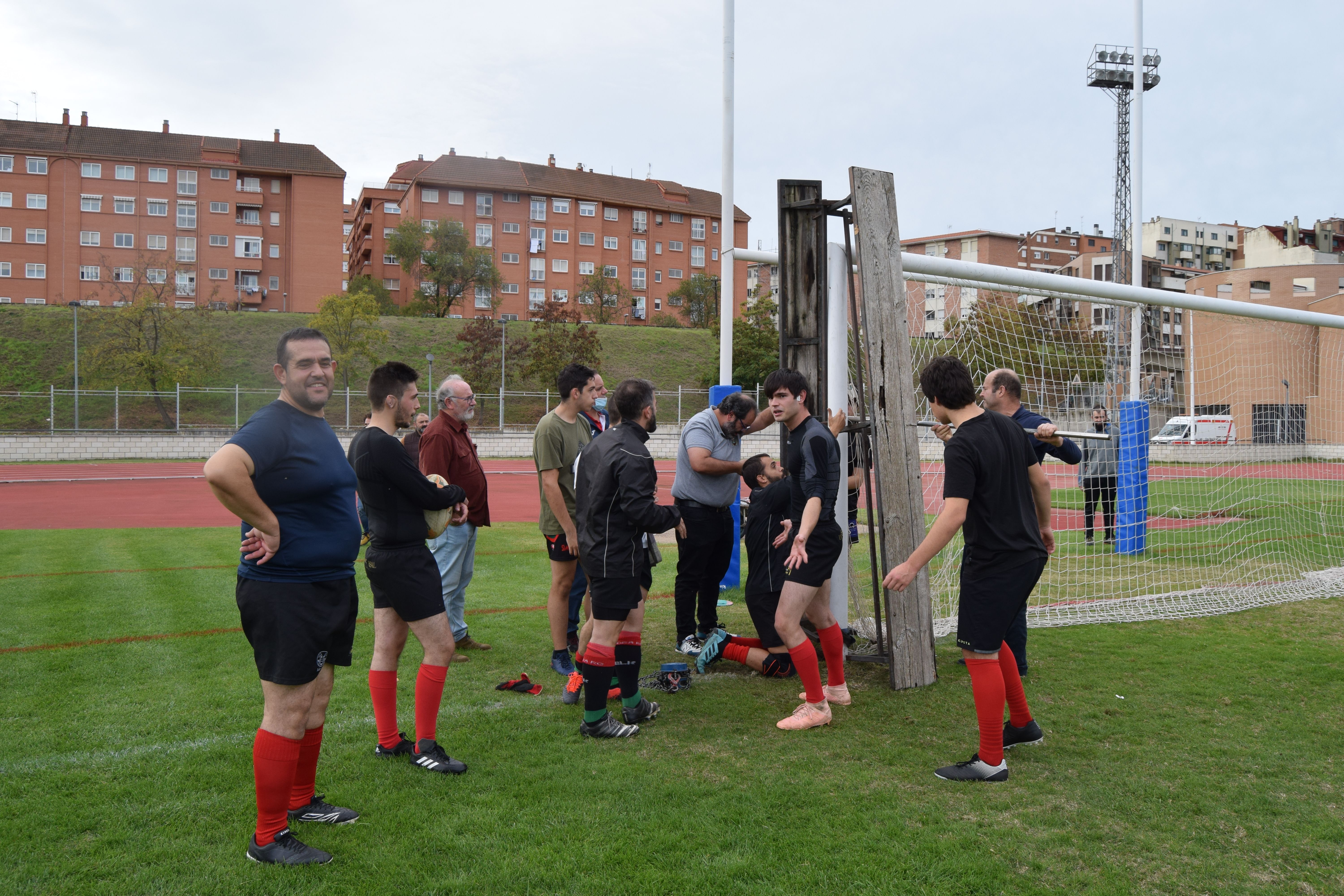 Encuentro benéfico entre el Zamora Rugby Club y el Club Titanes de Madrid