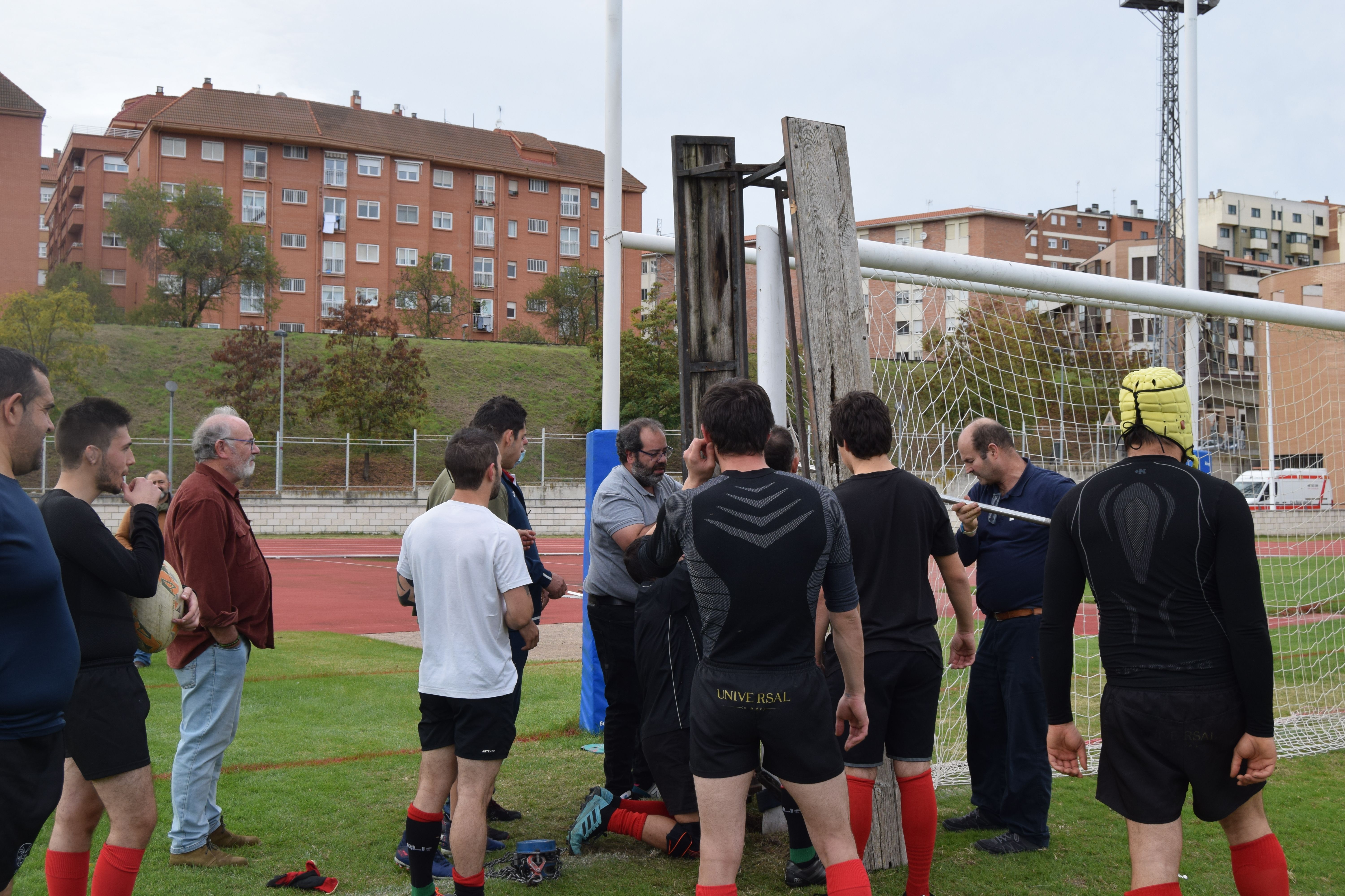 Encuentro benéfico entre el Zamora Rugby Club y el Club Titanes de Madrid