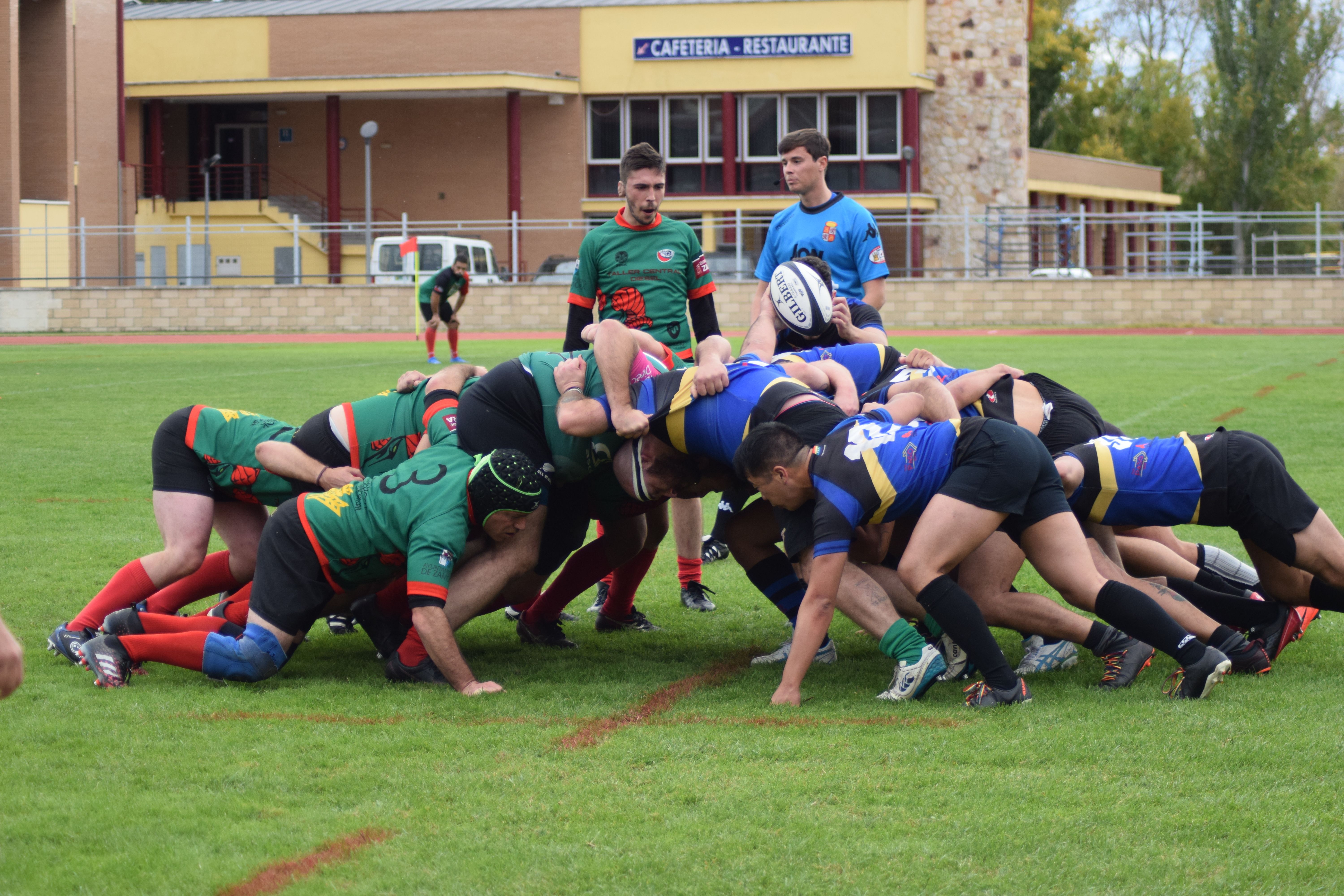 Encuentro benéfico entre el Zamora Rugby Club y el Club Titanes de Madrid