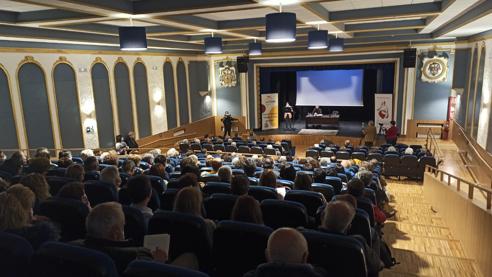 Un instante del congreso de laicos