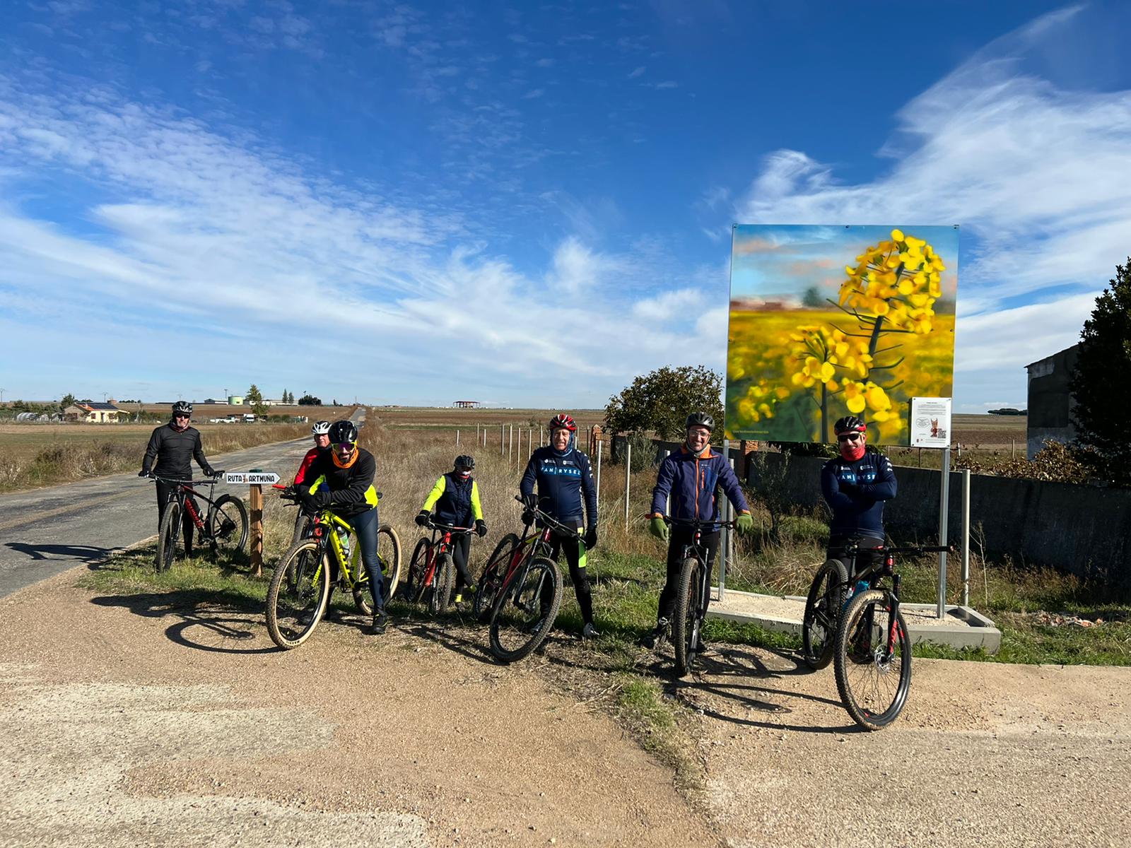 MTB Peñausende disfruta de una ruta por Salamanca