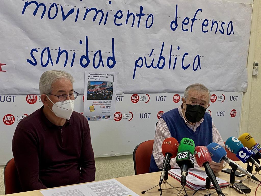 Un instante de la rueda de prensa