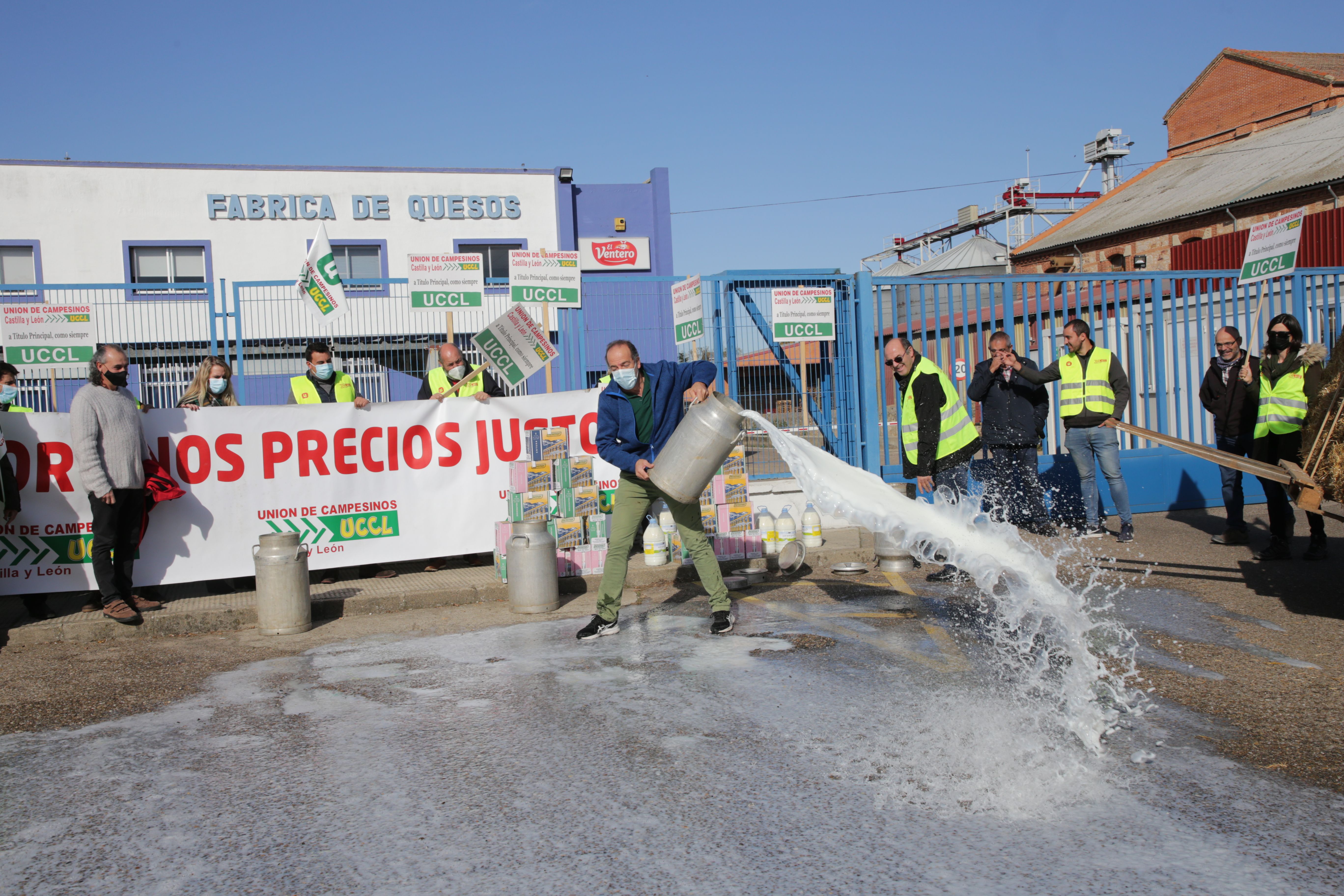 Concentración de UCCL en Zamora 